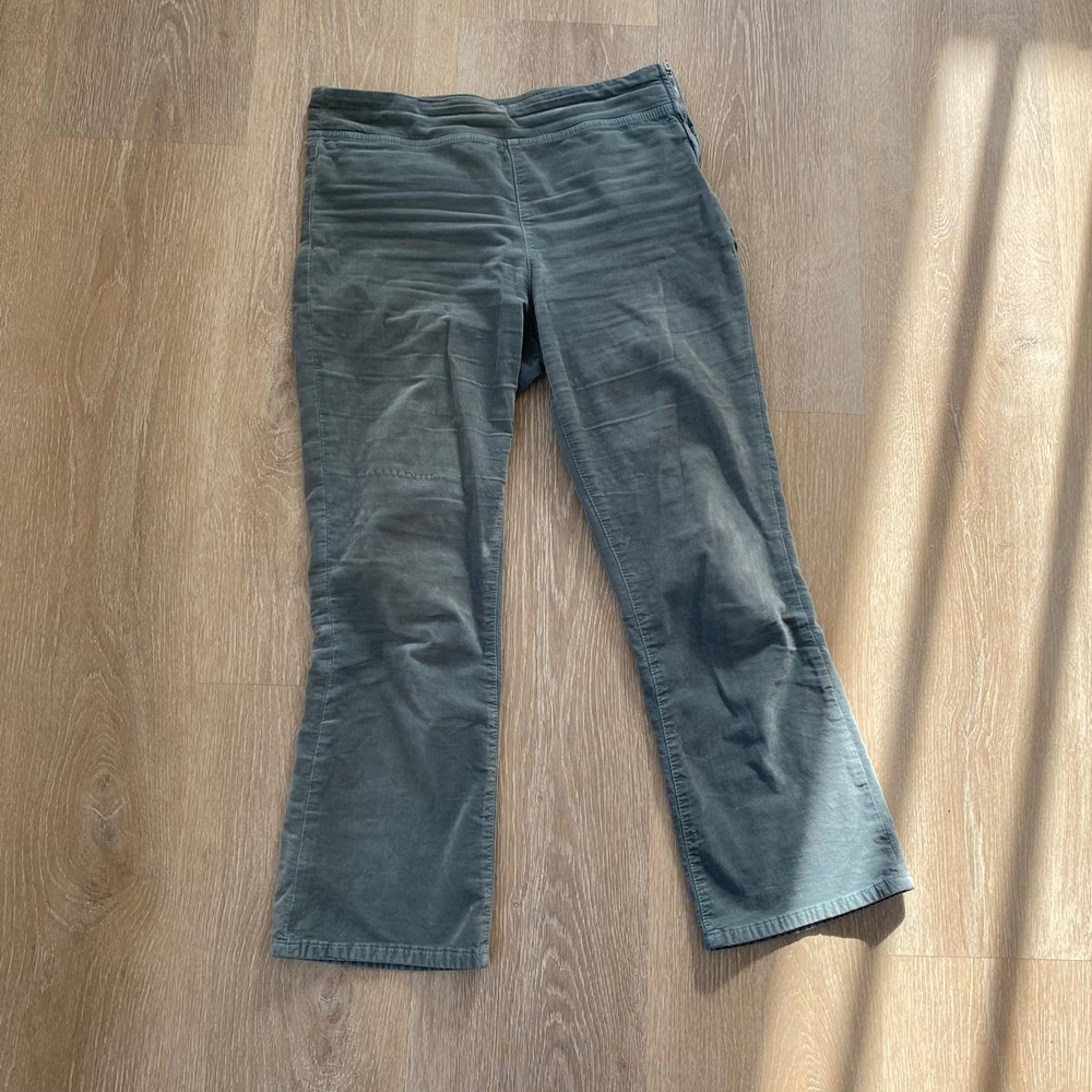 Free People In My Feelings Flare Velvet Cropped Pants